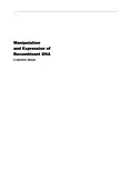 E-Book (pdf) Manipulation and Expression of Recombinant DNA von Sue Carson, Dominique Robertson