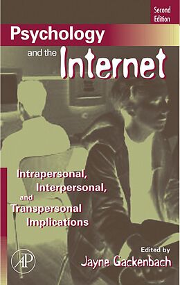 E-Book (pdf) Psychology and the Internet von 