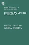 E-Book (epub) Experimental Methods in Tribology von Gwidon Stachowiak, Andrew W Batchelor