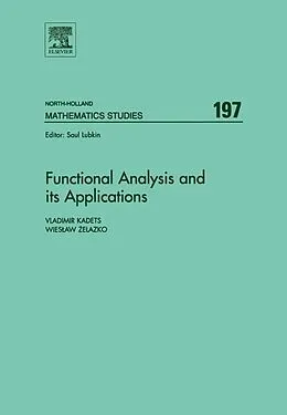 E-Book (epub) Functional Analysis and its Applications von Vladimir Kadets, Wieslaw Tadeusz Zelazko