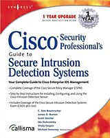 eBook (epub) Cisco Security Professional's Guide to Secure Intrusion Detection Systems de Syngress