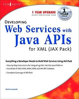 E-Book (pdf) Developing Web Services with Java APIs for XML Using WSDP von Syngress