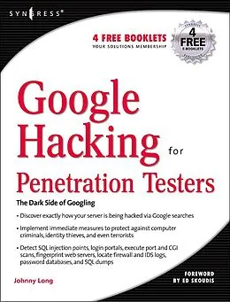 E-Book (pdf) Google Hacking for Penetration Testers von Johnny Long