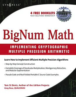 E-Book (epub) BigNum Math von Tom St Denis