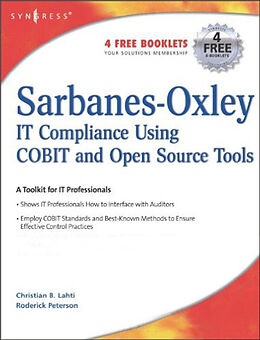 eBook (epub) Sarbanes-Oxley Compliance Using COBIT and Open Source Tools de Christian B Lahti, Roderick Peterson