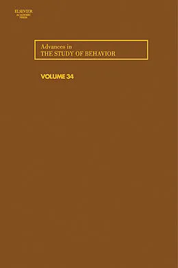 E-Book (pdf) Advances in the Study of Behavior von Peter J.B. Slater, Jay S. Rosenblatt, Charles T. Snowdon