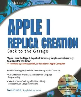 E-Book (pdf) Apple I Replica Creation von Tom Owad