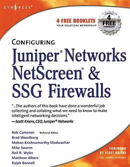 E-Book (epub) Configuring Juniper Networks NetScreen and SSG Firewalls von Rob Cameron, Chris Cantrell, Anne Hemni