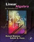 E-Book (epub) Linear Algebra von Richard Bronson, Gabriel B. Costa