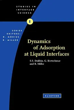 E-Book (pdf) Dynamics of Adsorption at Liquid Interfaces von S. S. Dukhin, G. Kretzschmar, R. Miller