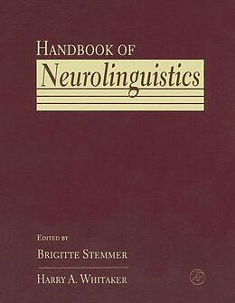 eBook (epub) Handbook of Neurolinguistics de 