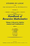 E-Book (pdf) Recursive Algebra, Analysis and Combinatorics von Y. L. Ershov, S. S. Goncharov, A. Nerode