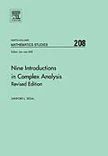 E-Book (epub) Nine Introductions in Complex Analysis - Revised Edition von Sanford L. Segal