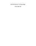 E-Book (pdf) Advances in Catalysis von D. D. Eley