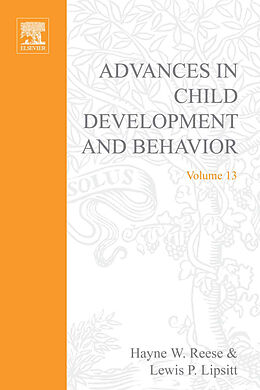 eBook (pdf) Advances in Child Development and Behavior de 