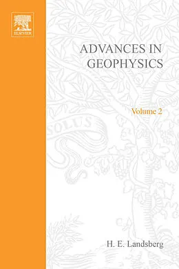 E-Book (pdf) Advances in Geophysics von Helmut Erich Landsberg