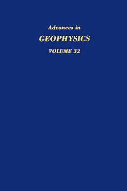 E-Book (pdf) Advances in Geophysics von Helmut Erich Landsberg, Barry Saltzman