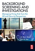 E-Book (epub) Background Screening and Investigations von W. Barry Nixon SPHR, Kim Kerr CPP
