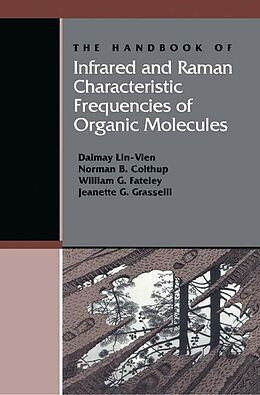 E-Book (epub) The Handbook of Infrared and Raman Characteristic Frequencies of Organic Molecules von Daimay Lin-Vien, Norman B. Colthup, William G. Fateley