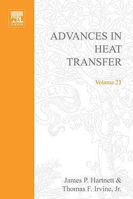 E-Book (pdf) Advances in Heat Transfer von James P. Hartnett, Thomas Francis Irvine, Young I. Cho