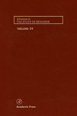 eBook (epub) Advances in the Study of Behavior de 
