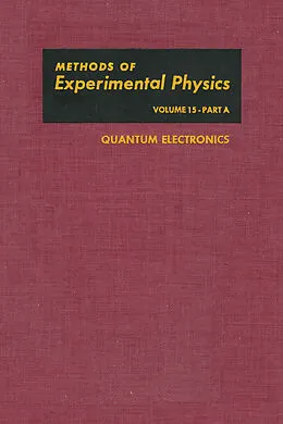 E-Book (pdf) Quantum Electronics von Chung Liang Tang, Ladislaus Marton