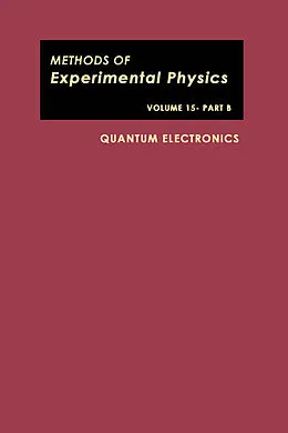 E-Book (pdf) Quantum Electronics von L.. Marton, L. C.. Tang