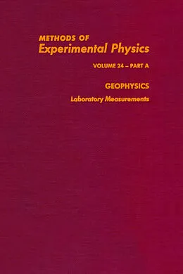 E-Book (pdf) Geophysics Laboratory Measurements von Charles G. Sammis, Robert Celotta, Thomas L. Henyey