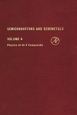 E-Book (pdf) Semiconductors and Semimetals von Robert K. Willardson, Albert C. Beer
