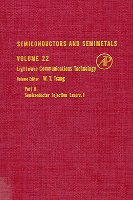 E-Book (pdf) Semiconductors and Semimetals von Robert K. Willardson, W. T. Tsang, Albert C. Beer