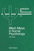 E-Book (pdf) Blind Alleys in Social Psychology von A. Eskola, A. Kihlström, D. Kivinen