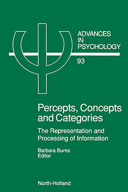 eBook (pdf) Percepts, Concepts and Categories de 