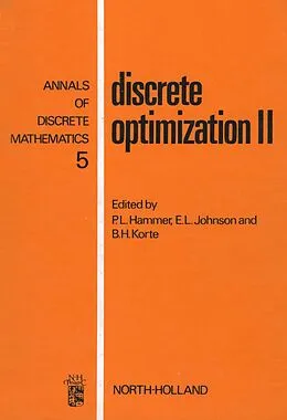 E-Book (pdf) Discrete Optimization I von Bernhard H.. Korte, Ellis L.. Johnson