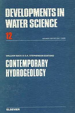 PDF Contemporary Hydrogeology von William Back, David A. Stephenson