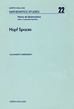 E-Book (pdf) Hopf Spaces von Alexander Zabrodsky