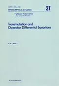 E-Book (pdf) Transmutation and Operator Differential Equations von Robert Wayne Carroll