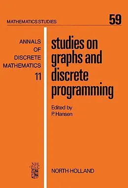 E-Book (pdf) Studies on Graphs and Discrete Programming von P. Hansen