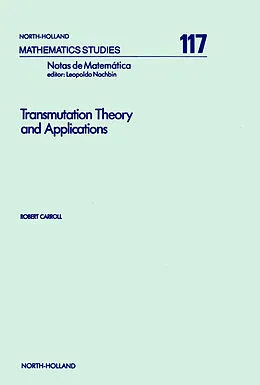 E-Book (pdf) Transmutation Theory and Applications von R. Carroll