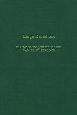 E-Book (pdf) Large Deviations von Jean-Dominique Deuschel, Daniel W. Stroock