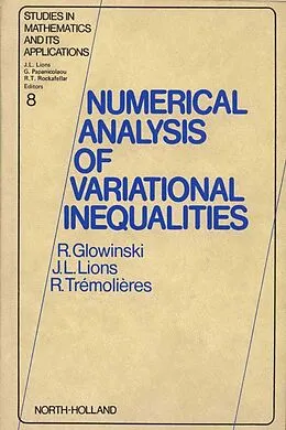 E-Book (pdf) Numerical Analysis of Variational Inequalities von R. Trémolières, J. -L. Lions, R. Glowinski