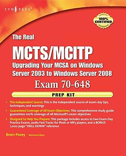 eBook (epub) The Real MCTS/MCITP Exam 70-648 Prep Kit de Brien Posey