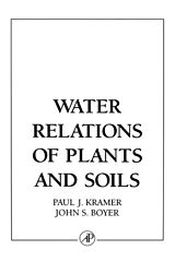 eBook (epub) Water Relations of Plants and Soils de Paul J. Kramer, John S. Boyer