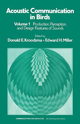 eBook (pdf) Acoustic Communication in Birds de Kroodsma