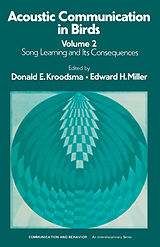 eBook (pdf) Acoustic Communication in Birds de Kroodsma