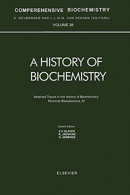 eBook (pdf) Selected Topics in the History of Biochemistry. Personal Recollections. IV de 