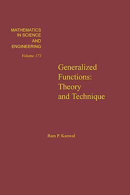 E-Book (pdf) Generalized Functions: Theory and Technique von Kanwal