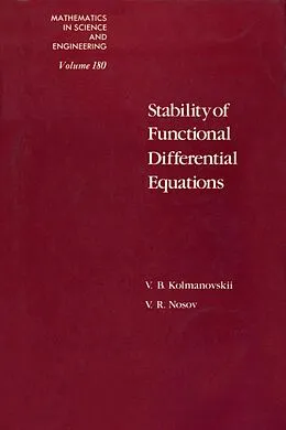 E-Book (pdf) Stability of Functional Differential Equations von Author Unknown