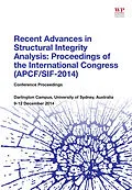 E-Book (pdf) Recent Advances in Structural Integrity Analysis - Proceedings of the International Congress (APCF/SIF-2014) von Lin Ye