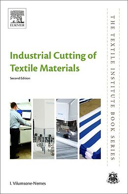 Couverture cartonnée Industrial Cutting of Textile Materials de Ineta (Assistant professor at the University of Novi Sad, Serbia