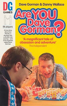 Kartonierter Einband Are You Dave Gorman? von Danny Wallace, Dave Gorman